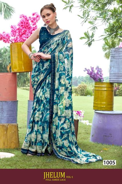 Dazira Jhelum vol 1 catalog sarees surat sulekha