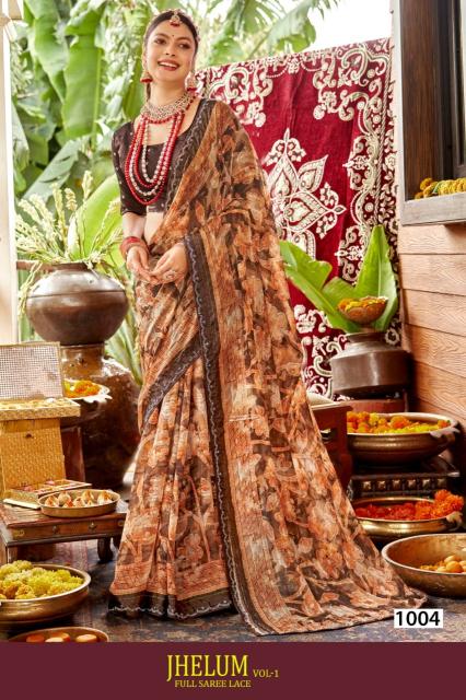 Dazira Jhelum vol 1 catalog sarees surat sulekha