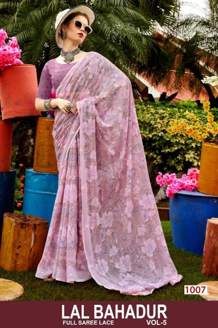 Dazira Lal Bahadur catalog sarees textile market surat gujarat