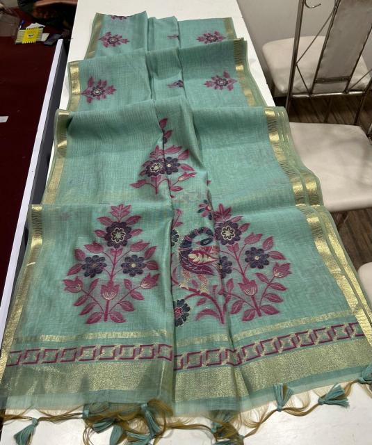 Dazira Premium soft muga Cotton vol 24 Catalog surat saree indapur