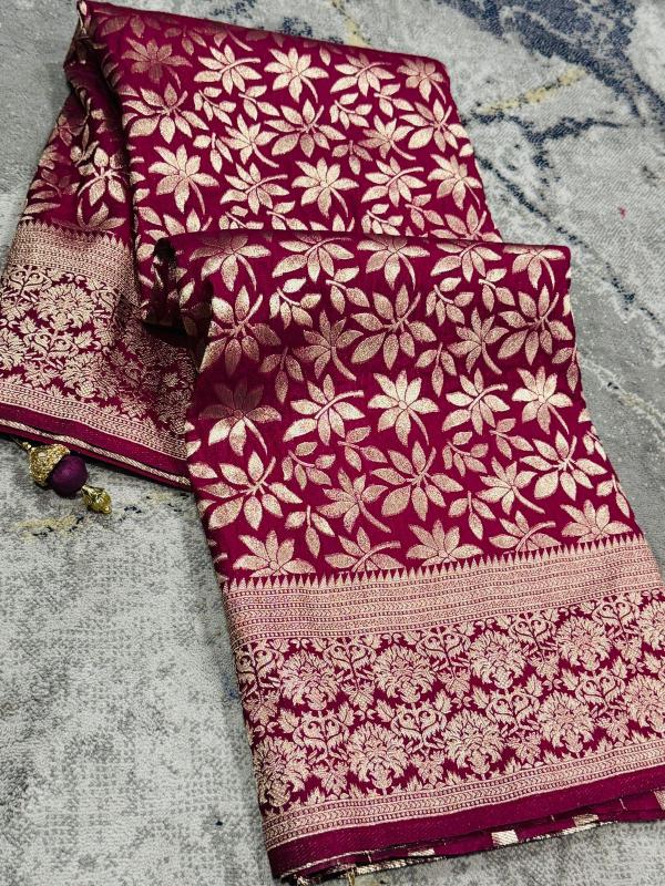Dazira Pure Crepe Khadi Silk Vol 12 Catalog surat sarees jabalpur