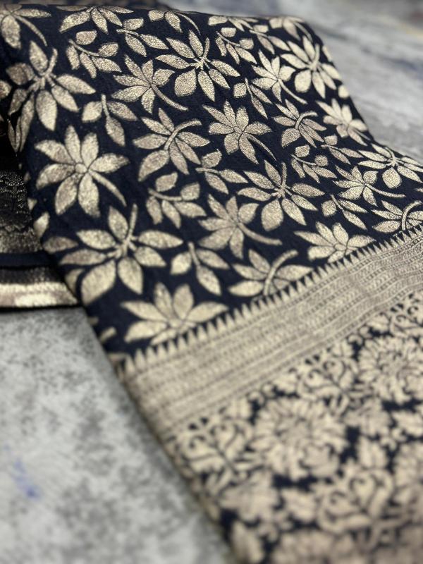 Dazira Pure Crepe Khadi Silk Vol 12 Catalog surat sarees jabalpur