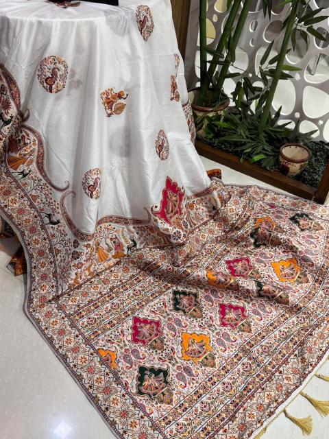 Dazira Pure n Soft Rajwadi pashmina Vol 6 Catalog surat saree market closing day