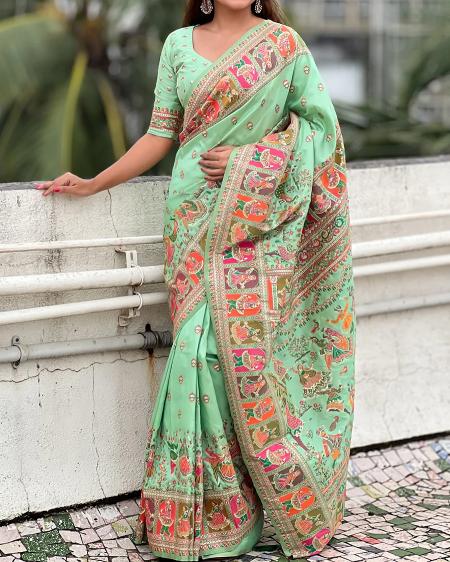 Dazira Pure n Soft Rajwadi pashmina Vol 7 Catalog surat saree industry analysis