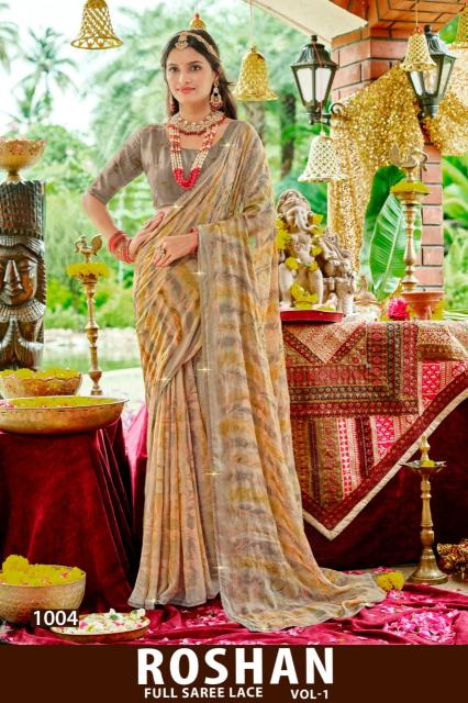 Dazira Roshan vol 1 catalog sarees surat news 