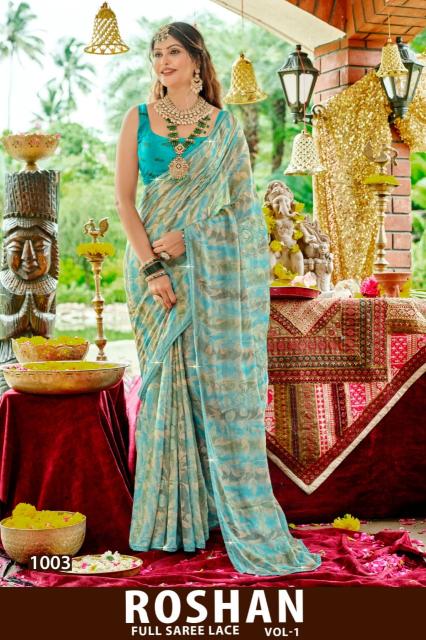 Dazira Roshan vol 1 catalog sarees surat news 