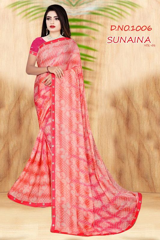 Dazira Sunaina catalog surat ki saree gujarat