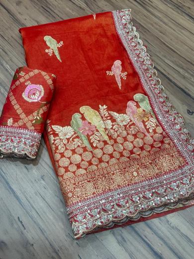 Dazira Tissue Silk vol 3 catalog kohinoor sarees surat