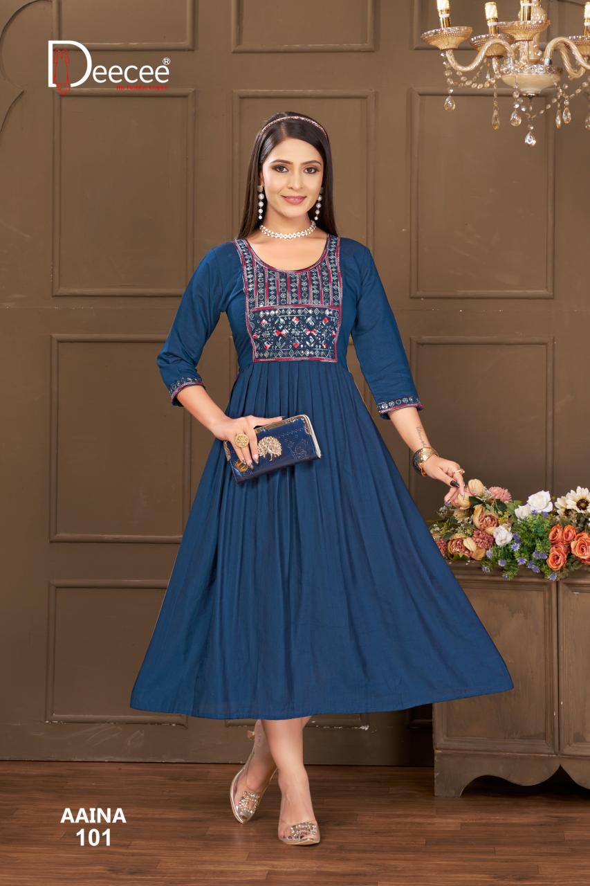 Deecee Aaina catalog kurti manufacturer surat gujarat