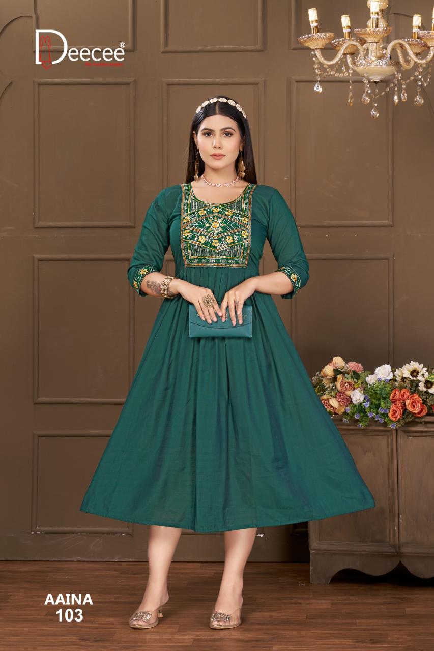 Deecee Aaina catalog kurti manufacturer surat gujarat