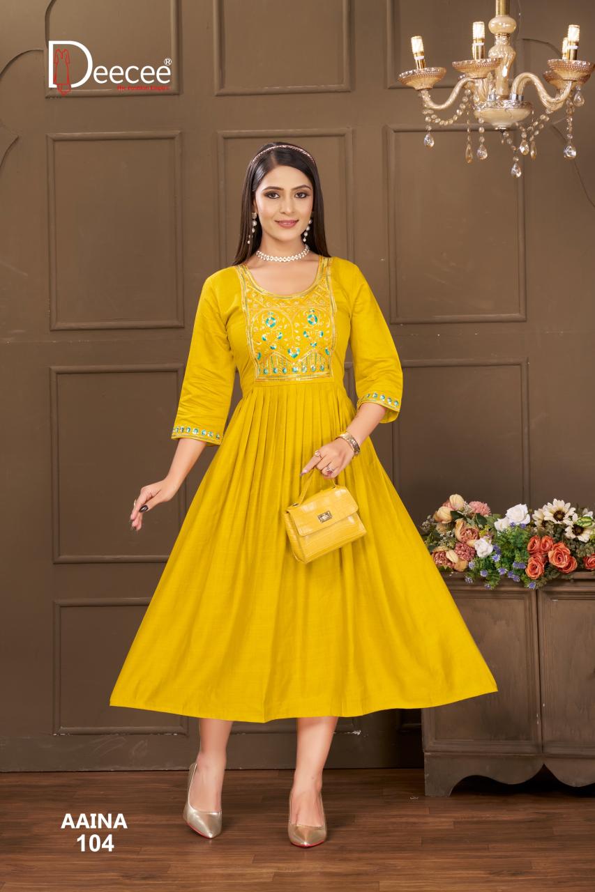 Deecee Aaina catalog kurti manufacturer surat gujarat
