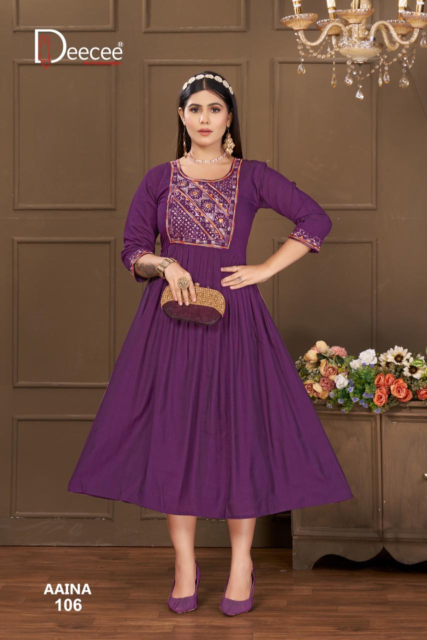 Deecee Aaina catalog kurti manufacturer surat gujarat