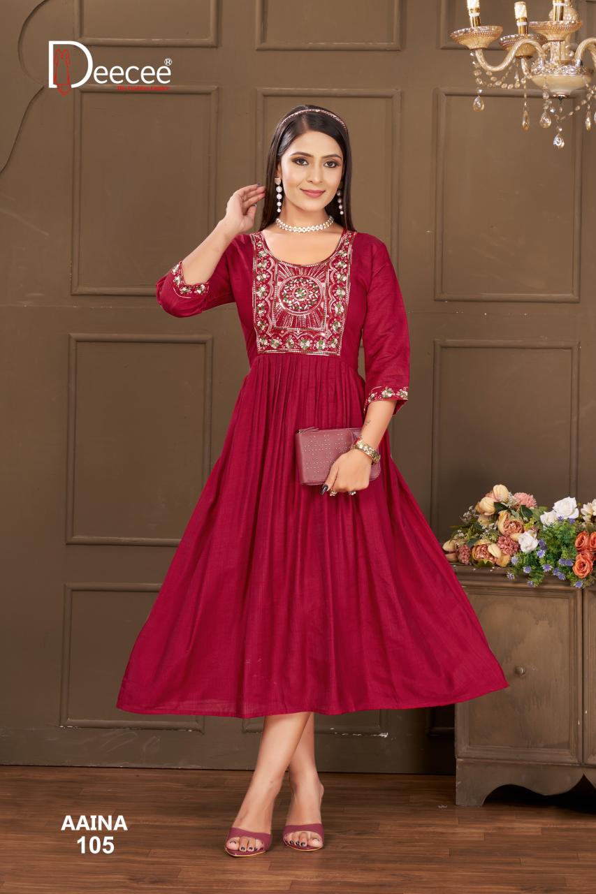 Deecee Aaina catalog kurti manufacturer surat gujarat