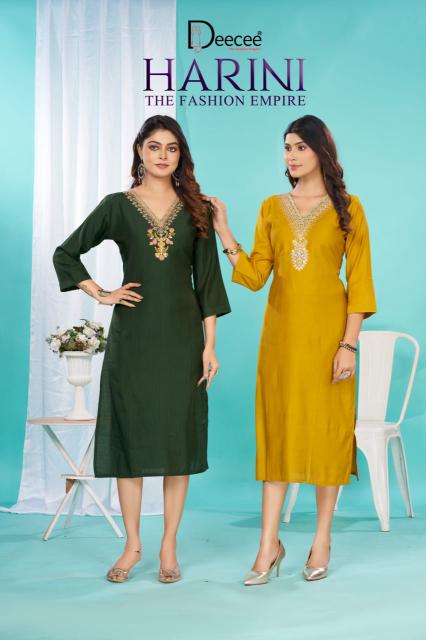 Deecee Harini catalog branded kurtis in surat
