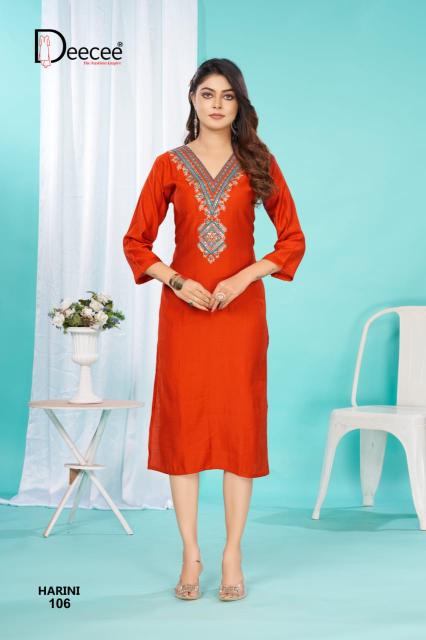 Deecee Harini catalog branded kurtis in surat