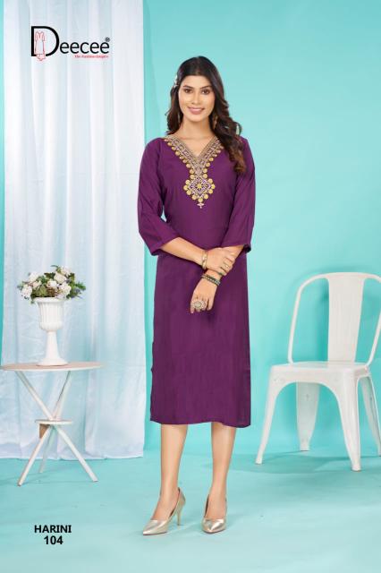 Deecee Harini catalog branded kurtis in surat