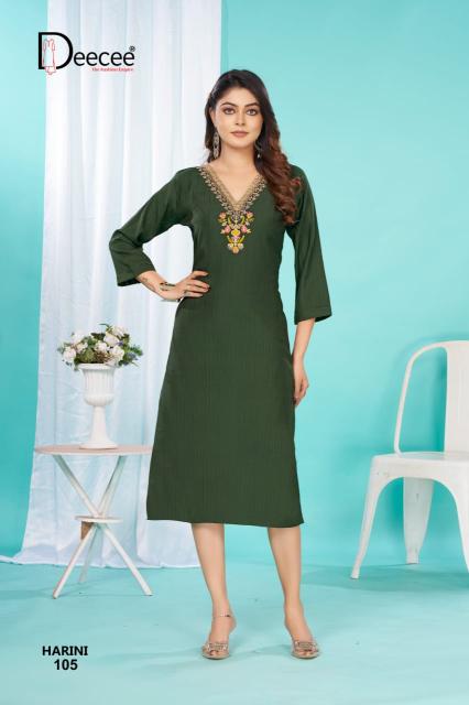 Deecee Harini catalog branded kurtis in surat