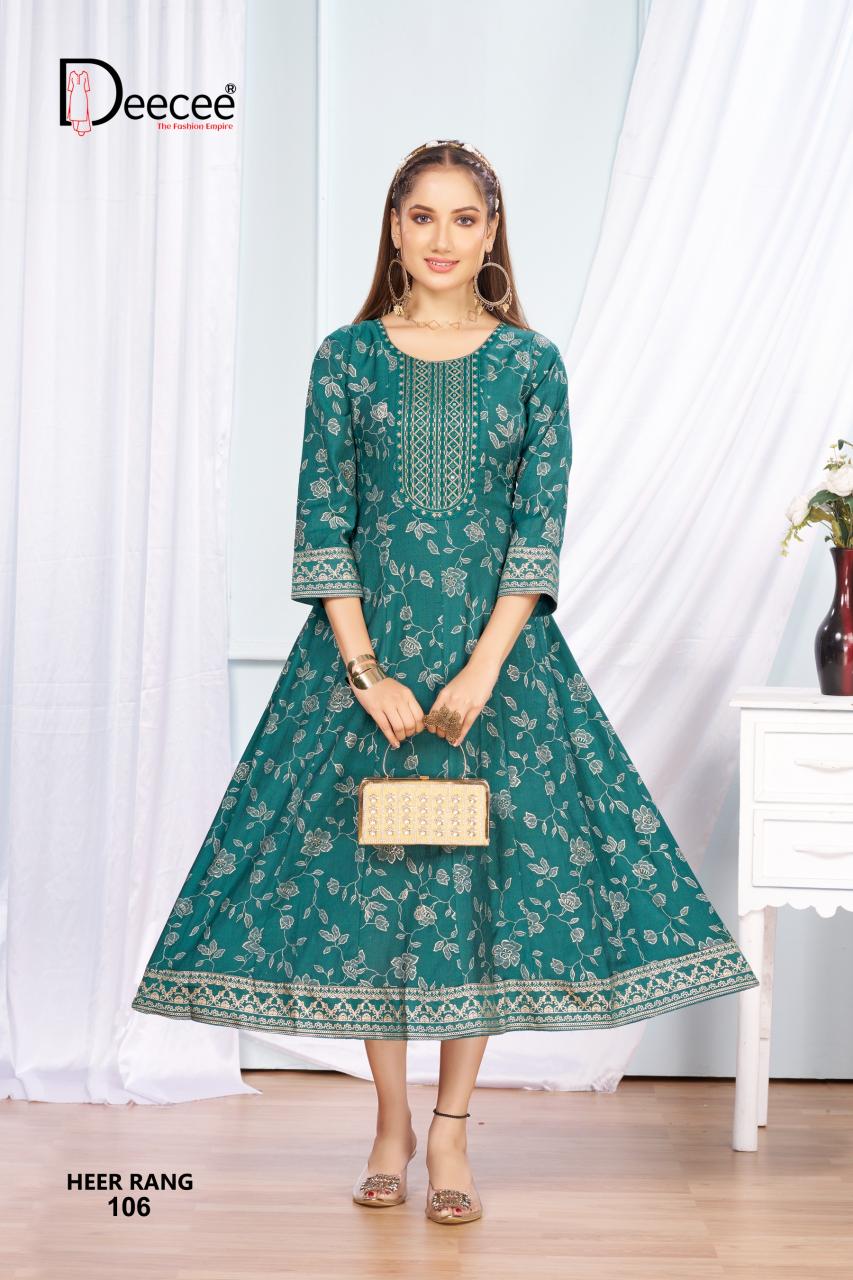Deecee Heer Rang catalog online kurti sale surat