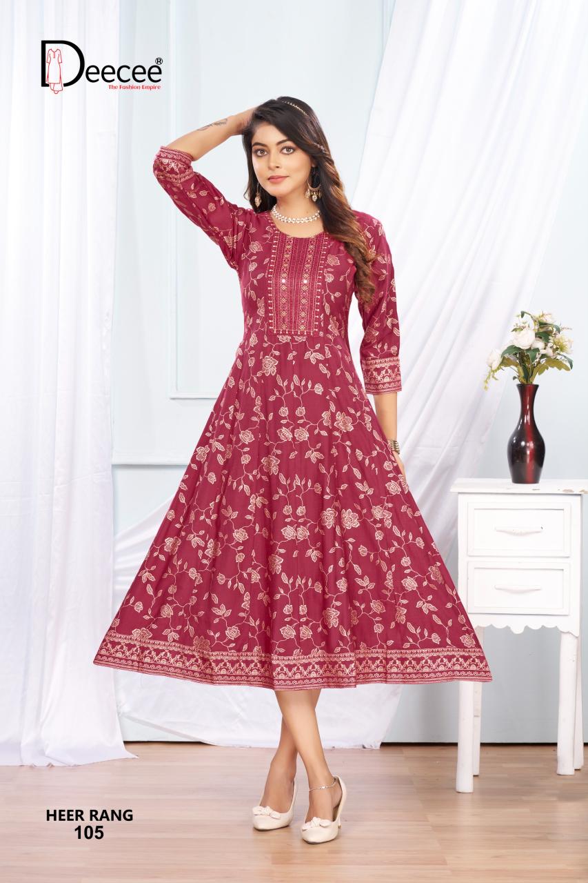 Deecee Heer Rang catalog online kurti sale surat