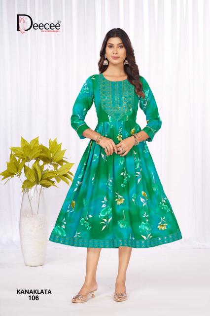 Deecee Kanaklata catalog kurti shop in adajan surat