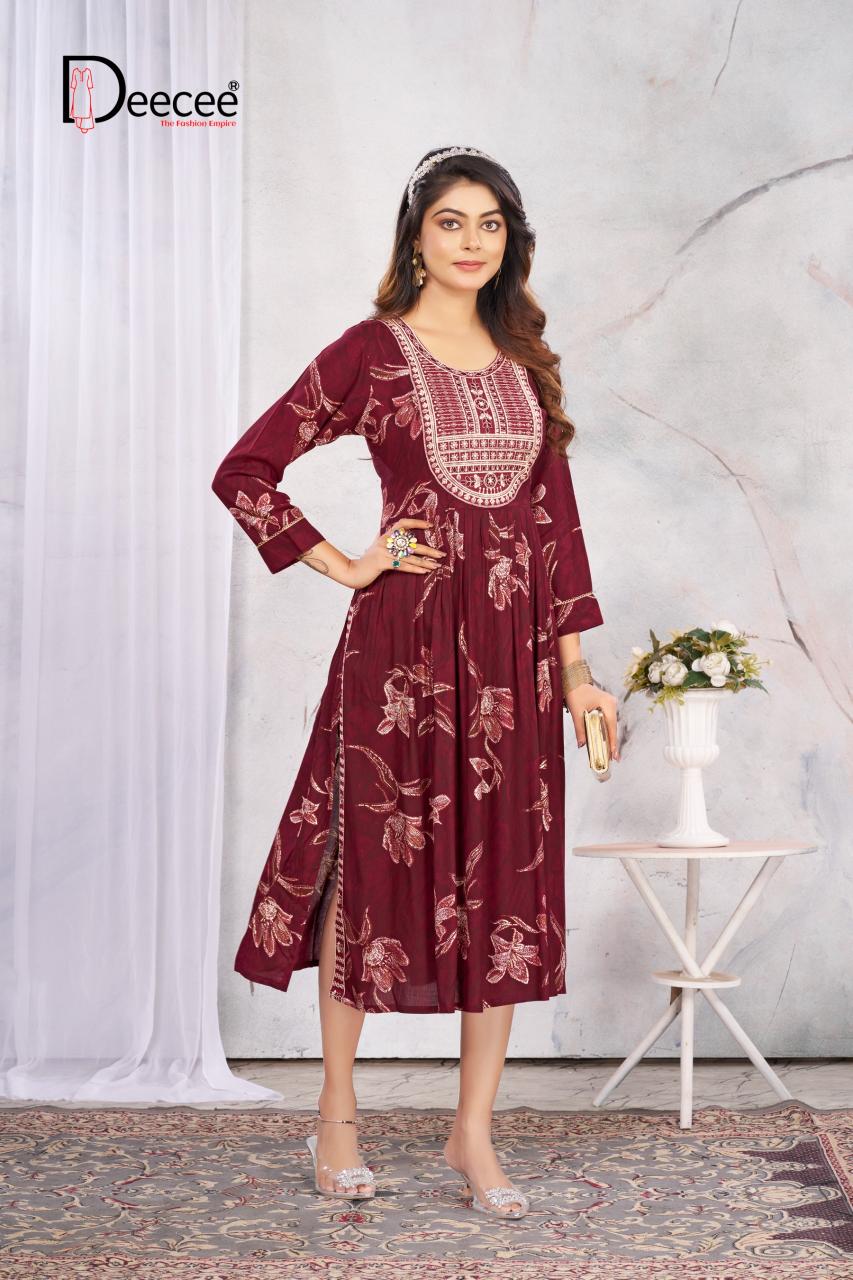 Deecee Naazuk catalog low price kurtis in surat