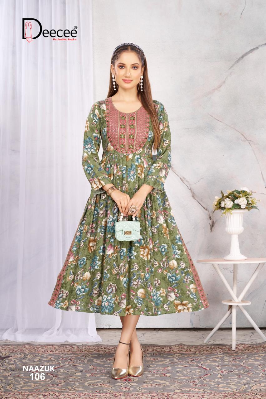 Deecee Naazuk catalog low price kurtis in surat