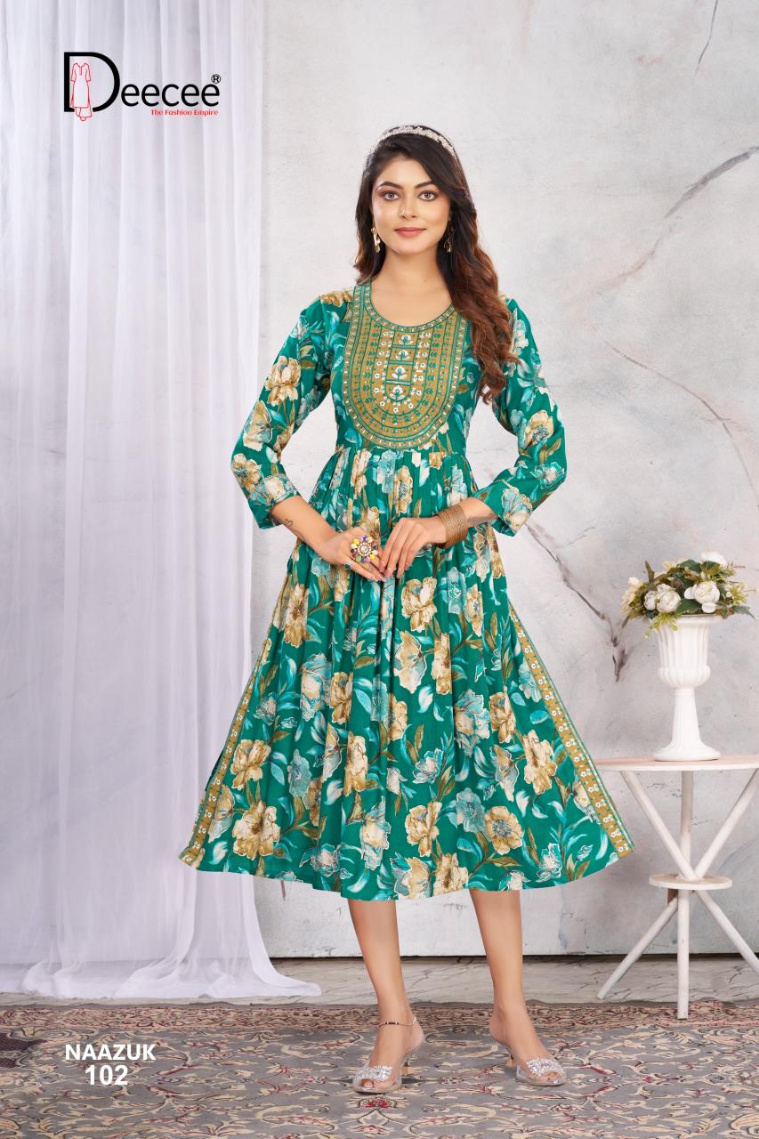 Deecee Naazuk catalog low price kurtis in surat