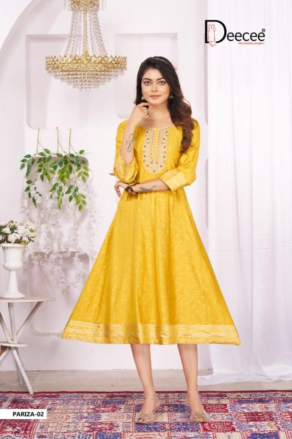 Deecee Pariza catalog wholesale ladies kurtis in surat