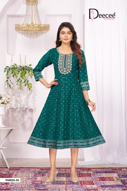Deecee Pariza catalog wholesale ladies kurtis in surat
