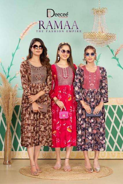 Deecee Ramaa catalog best kurti wholesaler in surat