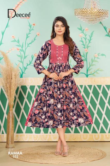Deecee Ramaa catalog best kurti wholesaler in surat