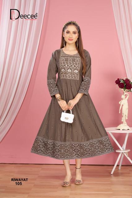 Deecee Riwayat catalog online kurti shopping in surat
