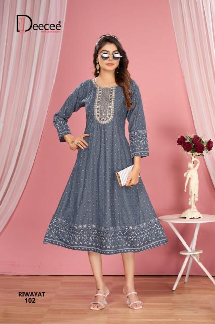 Deecee Riwayat catalog online kurti shopping in surat