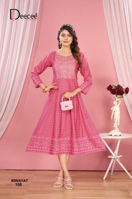Deecee Riwayat catalog online kurti shopping in surat