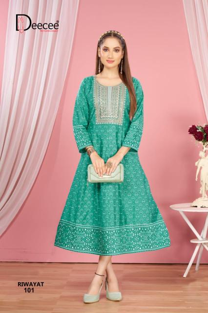 Deecee Riwayat catalog online kurti shopping in surat