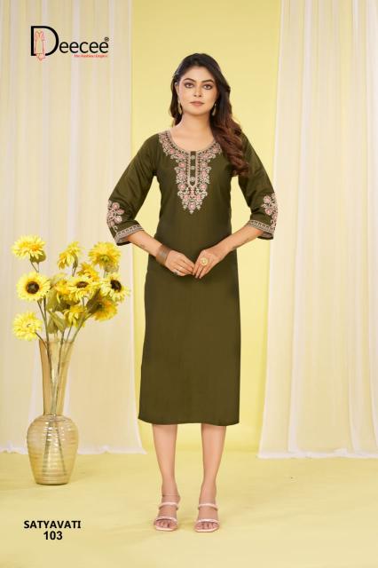 Deecee Styavati catalog fashion kurti surat