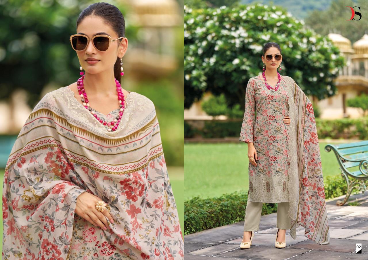 Deepsy Bin Saeed Mini vol 2 catalog Chiffon Dupatta wholesale pakistani suits delhi