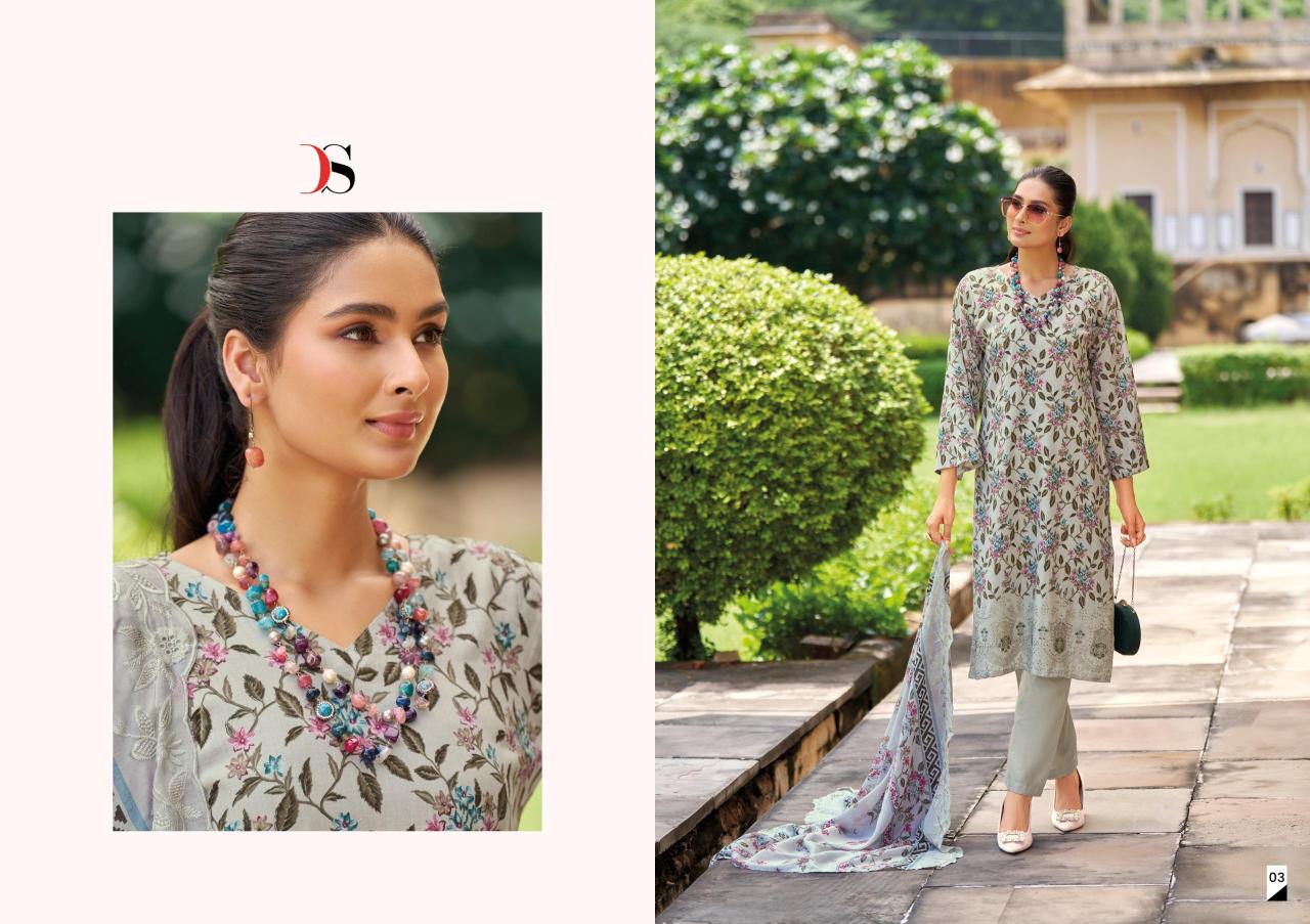 Deepsy Bin Saeed Mini vol 2 catalog Cotton Dupatta wholesale pakistani suits dwarka delhi