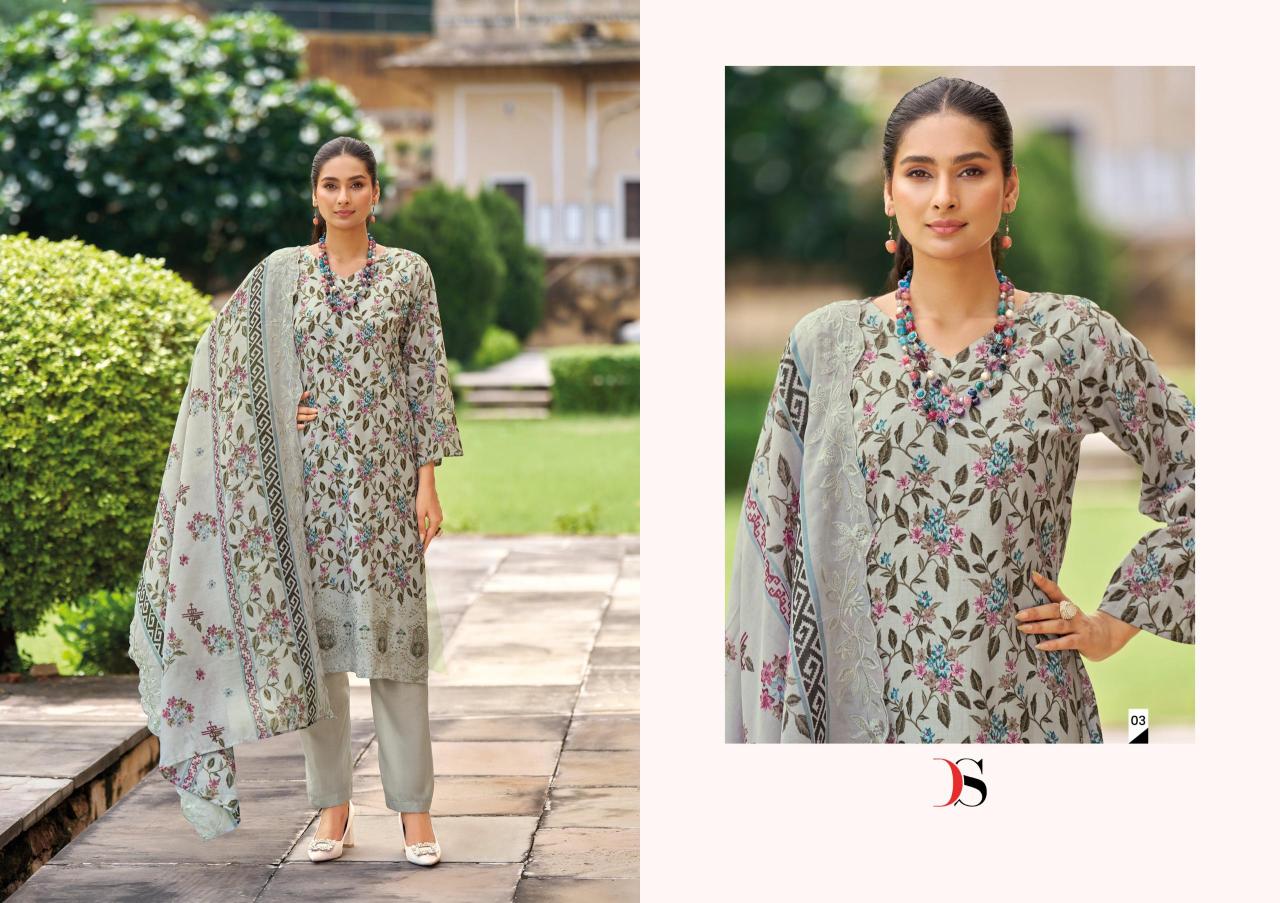 Deepsy Bin Saeed Mini vol 2 catalog Cotton Dupatta wholesale pakistani suits dwarka delhi