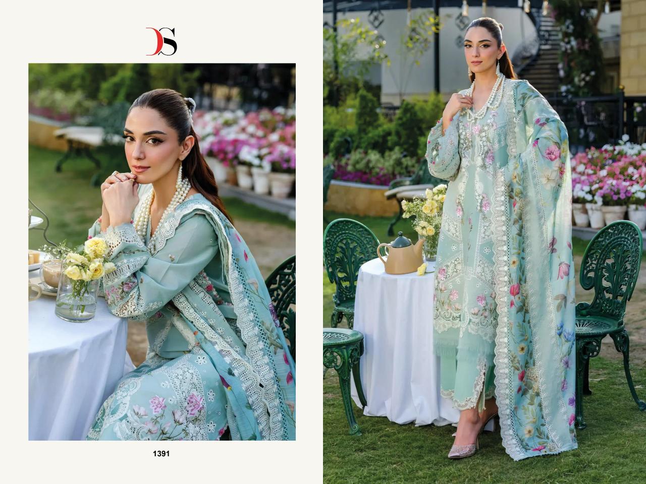 Deepsy Elaf Luxury Lawn 25 Vol 3 catalog wholesale dealers of pakistani suits in delhi