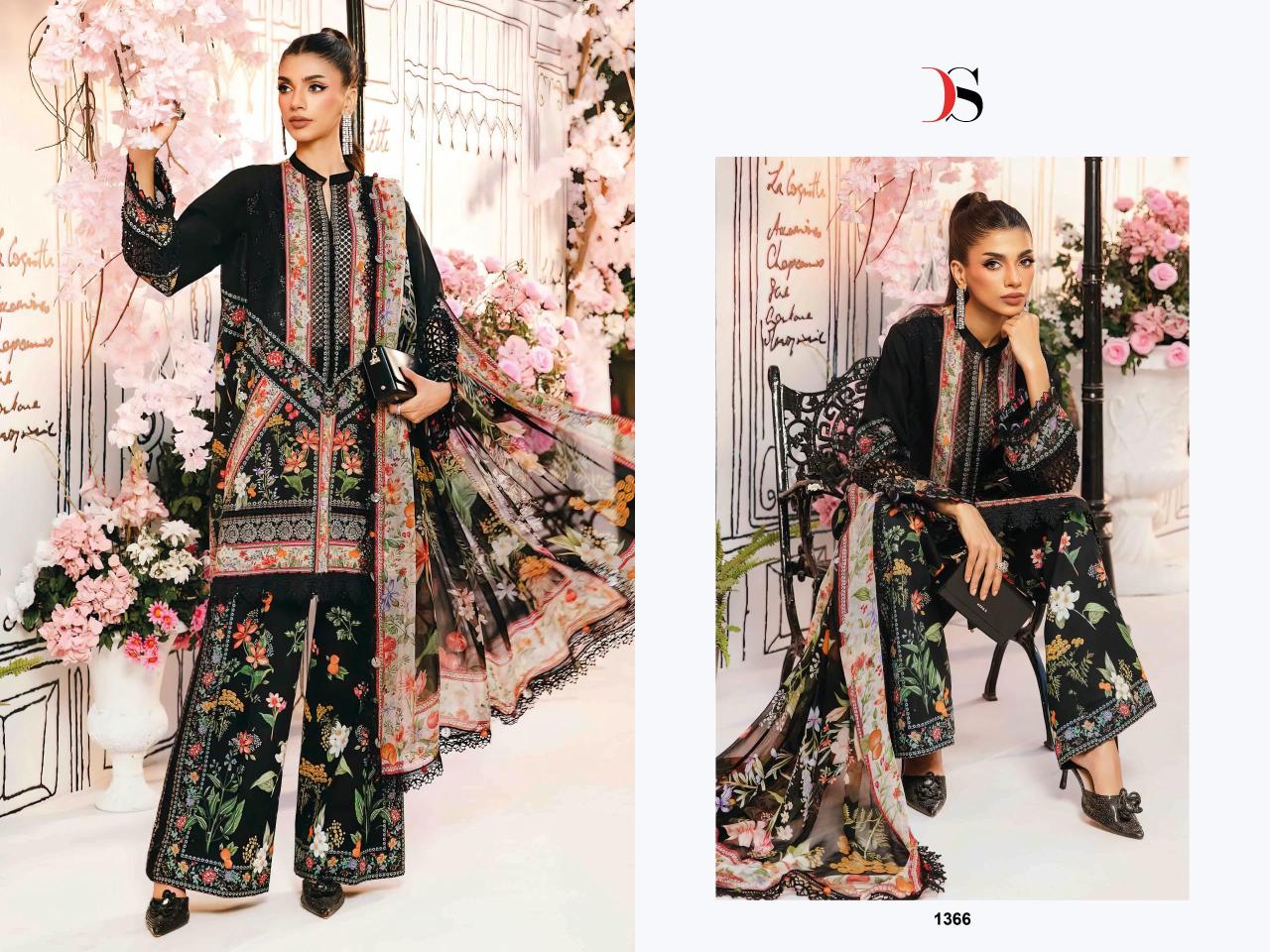 Deepsy Maria B MPrint 25 Vol 3 catalog Cotton Dupatta pakistani ladies suits wholesale
