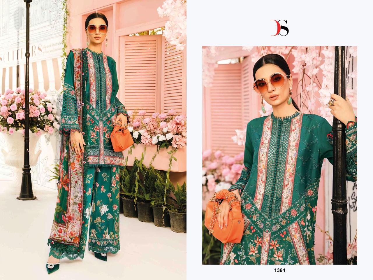 Deepsy Maria B MPrint 25 Vol 3 catalog Cotton Dupatta pakistani ladies suits wholesale