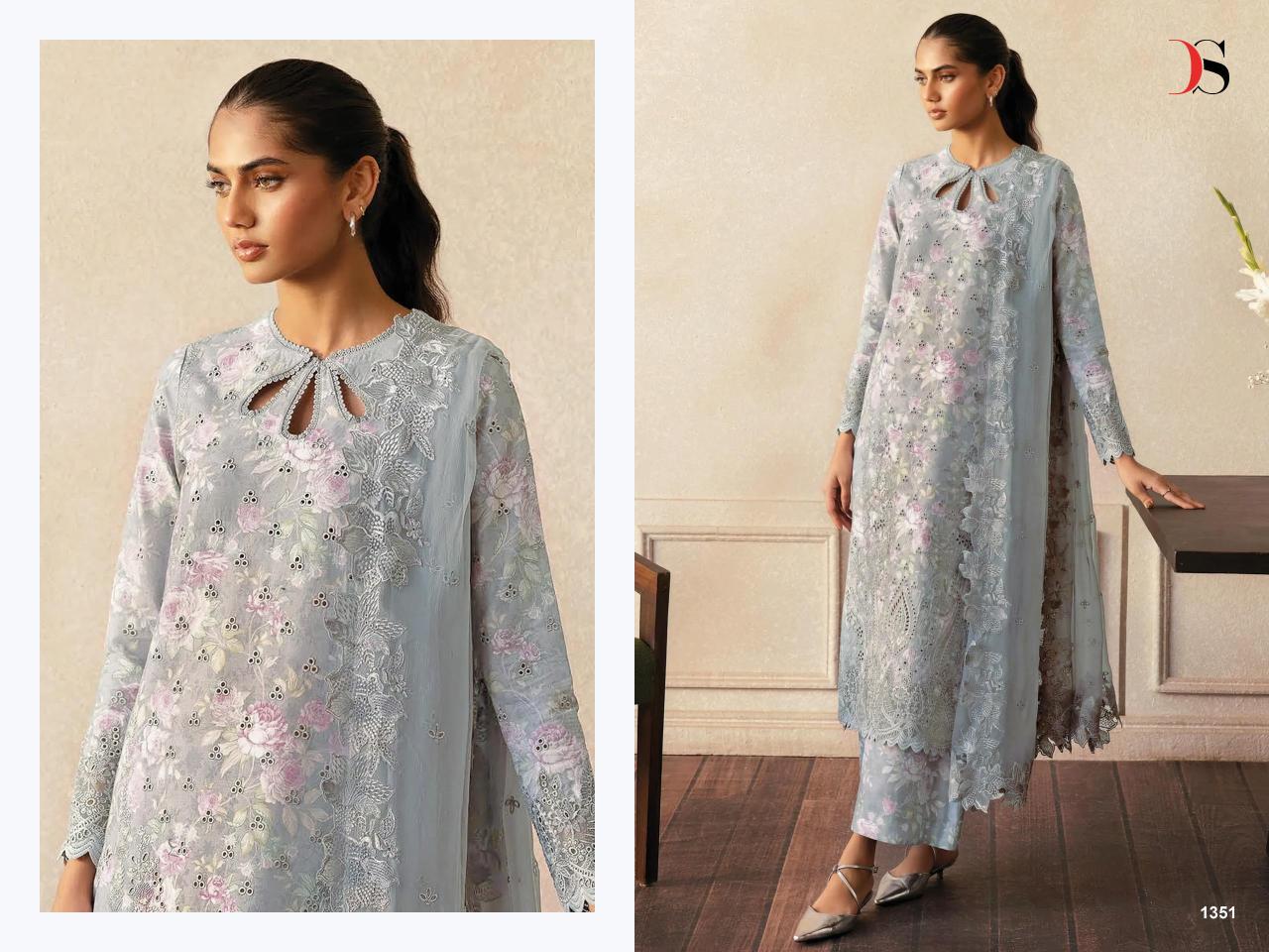 Deepsy Rungrez Chikankari 25 catalog pakistani suits online india wholesale