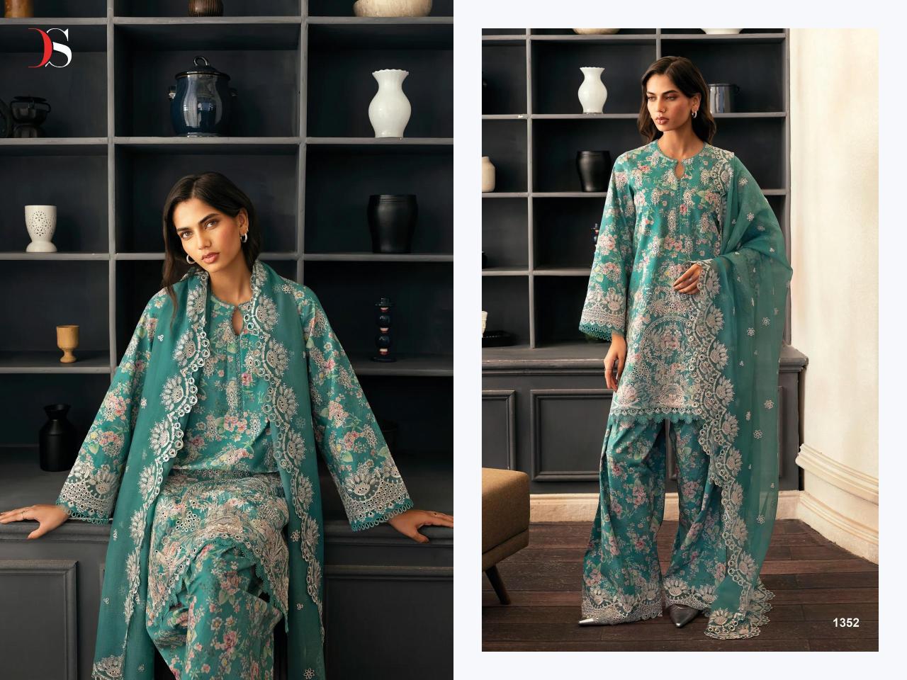 Deepsy Rungrez Chikankari 25 catalog pakistani suits online india wholesale