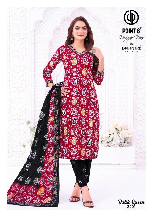 Deeptex Batik Queen Vol-2 – Kurti Pant With Dupatta - Wholesale Catalog