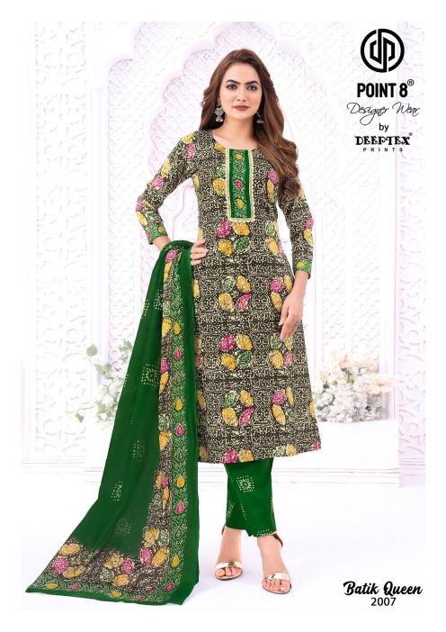 Deeptex Batik Queen Vol-2 – Kurti Pant With Dupatta - Wholesale Catalog