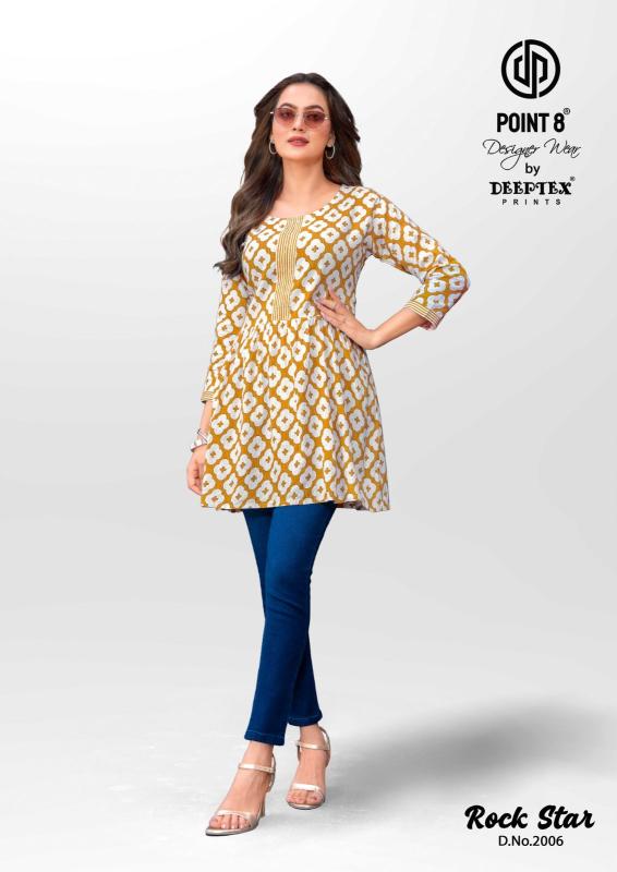 Deeptex RockStar Vol-2 – Tunic Short Top - Wholesale Catalog