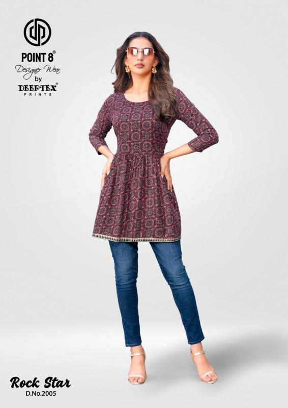 Deeptex RockStar Vol-2 – Tunic Short Top - Wholesale Catalog