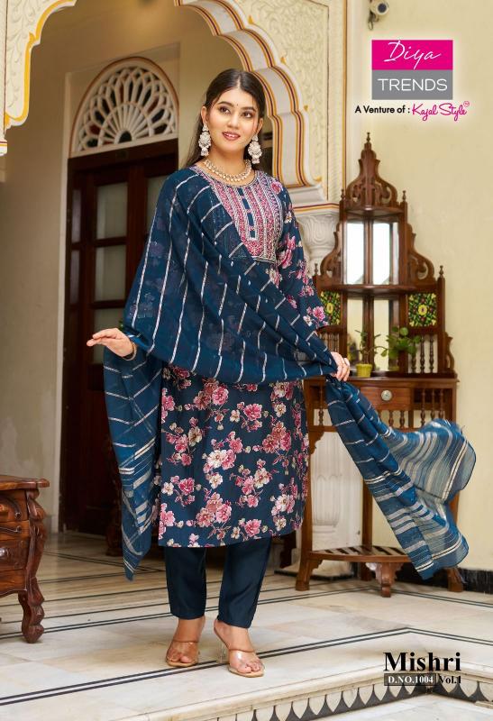 Diya Trends Mishri vol 1 catalog jaipur kurti wholesale