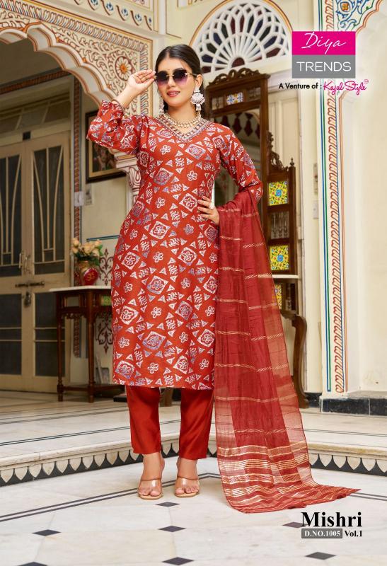 Diya Trends Mishri vol 1 catalog jaipur kurti wholesale